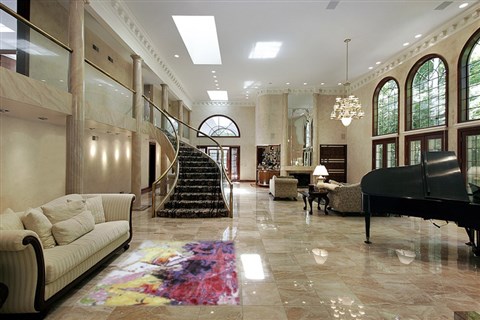 Modern Multicolor Hand Knotted 50 X 80  Area Rug 151-18745 Image 4