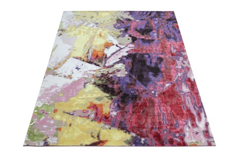 Modern Multicolor Hand Knotted 50 X 80  Area Rug 151-18745 Image 6