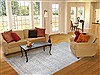 Indo-Nepal Grey Hand Knotted 80 X 100  Area Rug 151-18752 Thumb 5