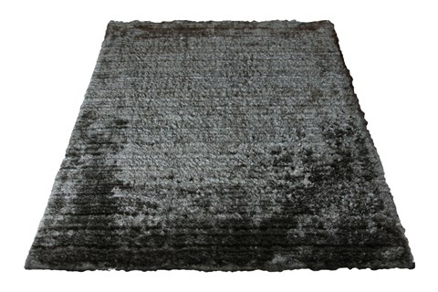 Modern Black Hand Knotted 56 X 86  Area Rug 151-18754 Image 1