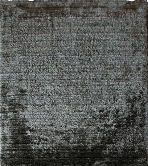 Modern Black Hand Knotted 56 X 86  Area Rug 151-18754 Image 0
