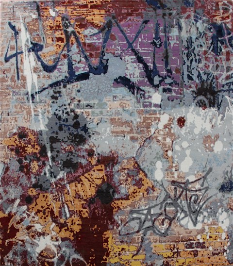 Modern Multicolor Square Hand Knotted 10 X 10  Area Rug 151-18757 Image 0