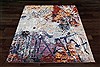 Modern Multicolor Square Hand Knotted 10 X 10  Area Rug 151-18757 Thumb 8