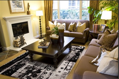 Modern Black Hand Knotted 80 X 100  Area Rug 151-18758 Image 5