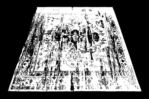 Indo-Nepal Grey Square Hand Knotted 10 X 10  Area Rug 151-18759 Image 4
