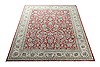 Chobi Red Square Hand Knotted 10 X 10  Area Rug 151-18762 Thumb 1