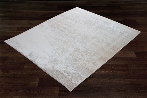 Indo-Nepal Grey Hand Knotted 80 X 100  Area Rug 151-18763 Image 7