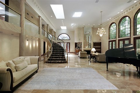 Indo-Nepal Grey Hand Knotted 80 X 100  Area Rug 151-18763 Image 4