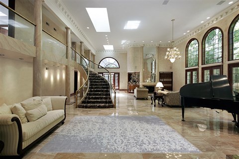 Indo-Nepal Grey Hand Knotted 80 X 100  Area Rug 151-18764 Image 4