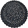 Modern Grey Round Hand Knotted 50 X 50  Area Rug 151-18771 Thumb 0