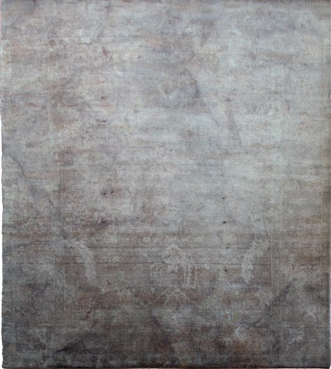 Pishavar Grey Hand Knotted 80 X 118  Area Rug 151-18780 Image 0