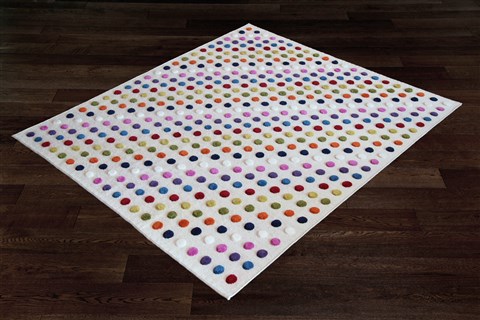 Modern White Hand Knotted 40 X 60  Area Rug 151-18783 Image 9