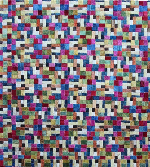 Modern Multicolor Hand Knotted 60 X 80  Area Rug 151-18784 Image 0