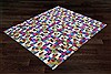 Modern Multicolor Hand Knotted 100 X 140  Area Rug 151-18787 Thumb 4