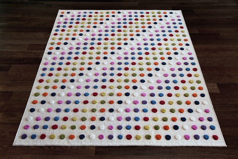 Modern White Hand Knotted 60 X 80  Area Rug 151-18788 Image 5