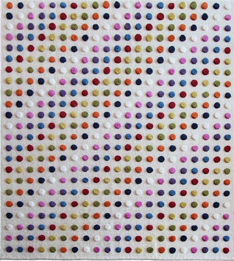 Modern White Hand Knotted 60 X 80  Area Rug 151-18788 Image 0