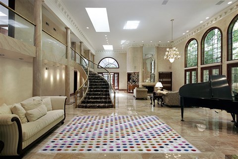 Modern White Hand Knotted 80 X 100  Area Rug 151-18789 Image 1