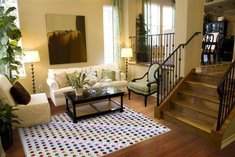 Modern White Hand Knotted 80 X 100  Area Rug 151-18789 Image 3