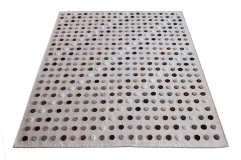 Modern White Hand Knotted 40 X 60  Area Rug 151-18791 Image 8