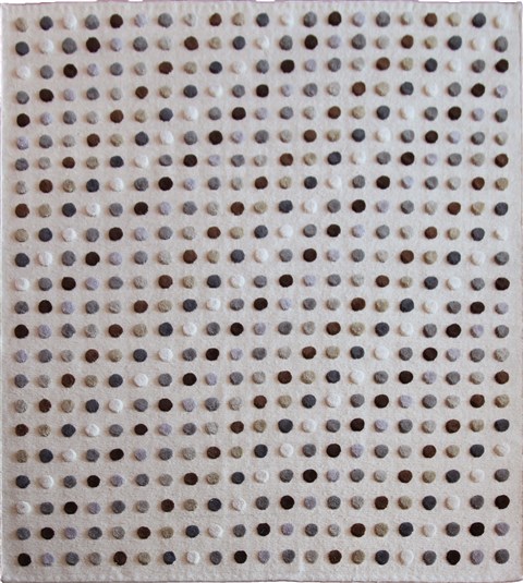Modern White Hand Knotted 40 X 60  Area Rug 151-18791 Image 0