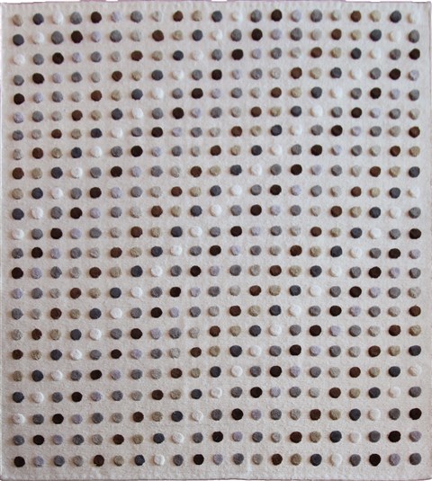 Modern White Hand Knotted 60 X 80  Area Rug 151-18792 Image 0