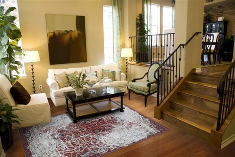 Chobi Red Hand Knotted 80 X 100  Area Rug 151-18802 Image 3