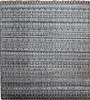 Indo-Nepal Grey Square Hand Knotted 10 X 10  Area Rug 151-18803 Thumb 0