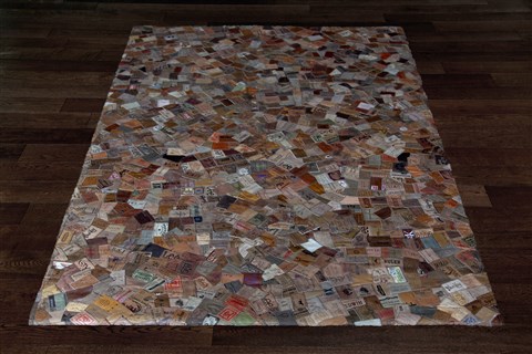 Modern Brown Hand Knotted 50 X 80  Area Rug 151-18806 Image 6