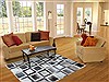 Modern Grey Hand Knotted 50 X 80  Area Rug 151-18809 Thumb 4