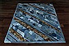 Patchwork Blue Hand Knotted 60 X 80  Area Rug 151-18815 Thumb 3