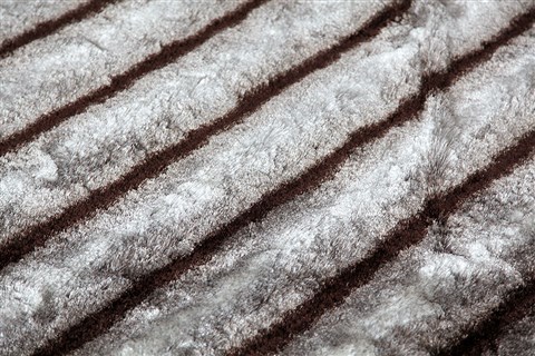 Modern Grey Hand Knotted 50 X 80  Area Rug 151-18818 Image 8