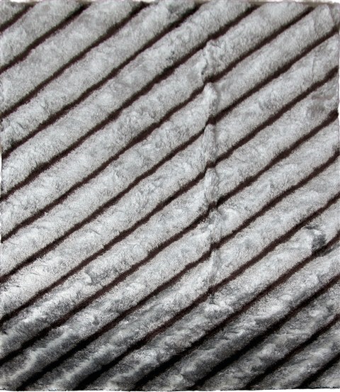 Modern Grey Hand Knotted 50 X 80  Area Rug 151-18818 Image 0