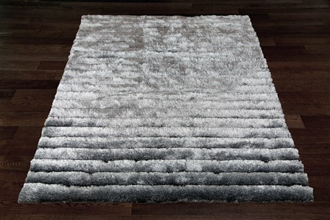 Modern Grey Hand Knotted 50 X 80  Area Rug 151-18820 Image 7