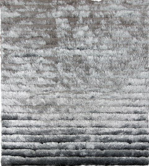 Modern Grey Hand Knotted 50 X 80  Area Rug 151-18820 Image 0