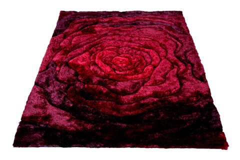 Modern Red Hand Knotted 50 X 80  Area Rug 151-18821 Image 9