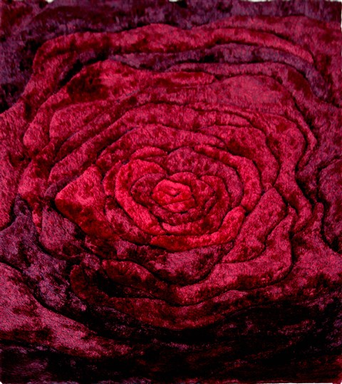 Modern Red Hand Knotted 50 X 80  Area Rug 151-18821 Image 0