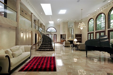 Modern Red Hand Knotted 50 X 80  Area Rug 151-18822 Image 1