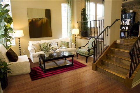 Modern Red Hand Knotted 50 X 80  Area Rug 151-18822 Image 3