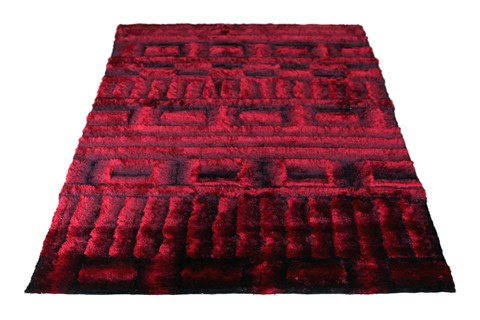 Indo-Nepal Red Hand Knotted 50 X 80  Area Rug 151-18823 Image 6