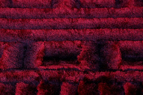 Indo-Nepal Red Hand Knotted 50 X 80  Area Rug 151-18823 Image 7