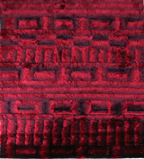 Indo-Nepal Red Hand Knotted 50 X 80  Area Rug 151-18823 Image 0