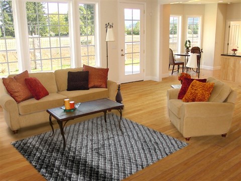 Indo-Nepal Grey Hand Knotted 50 X 80  Area Rug 151-18828 Image 4