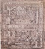 Indo-Nepal Beige Square Hand Knotted 10 X 10  Area Rug 151-18834 Thumb 0