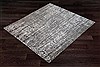 Indo-Nepal Grey Square Hand Knotted 10 X 10  Area Rug 151-18836 Thumb 3