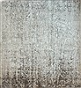 Indo-Nepal Grey Hand Knotted 80 X 100  Area Rug 151-18838 Thumb 6