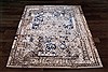 Indo-Nepal White Square Hand Knotted 10 X 10  Area Rug 151-18839 Thumb 1