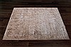 Indo-Nepal Beige Square Hand Knotted 10 X 10  Area Rug 151-18843 Thumb 4