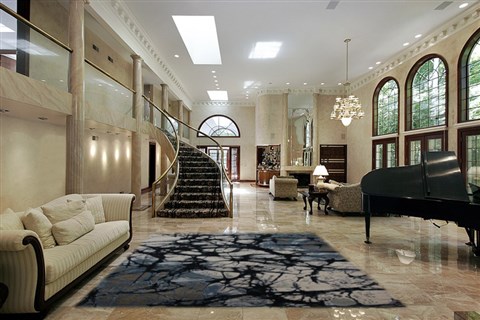 Modern White Hand Knotted 80 X 100  Area Rug 151-18844 Image 1