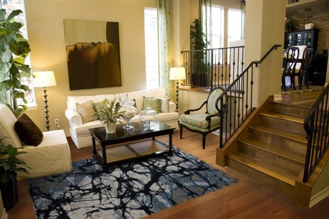 Modern White Hand Knotted 80 X 100  Area Rug 151-18844 Image 3