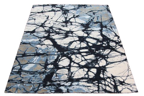 Modern White Hand Knotted 80 X 100  Area Rug 151-18844 Image 10